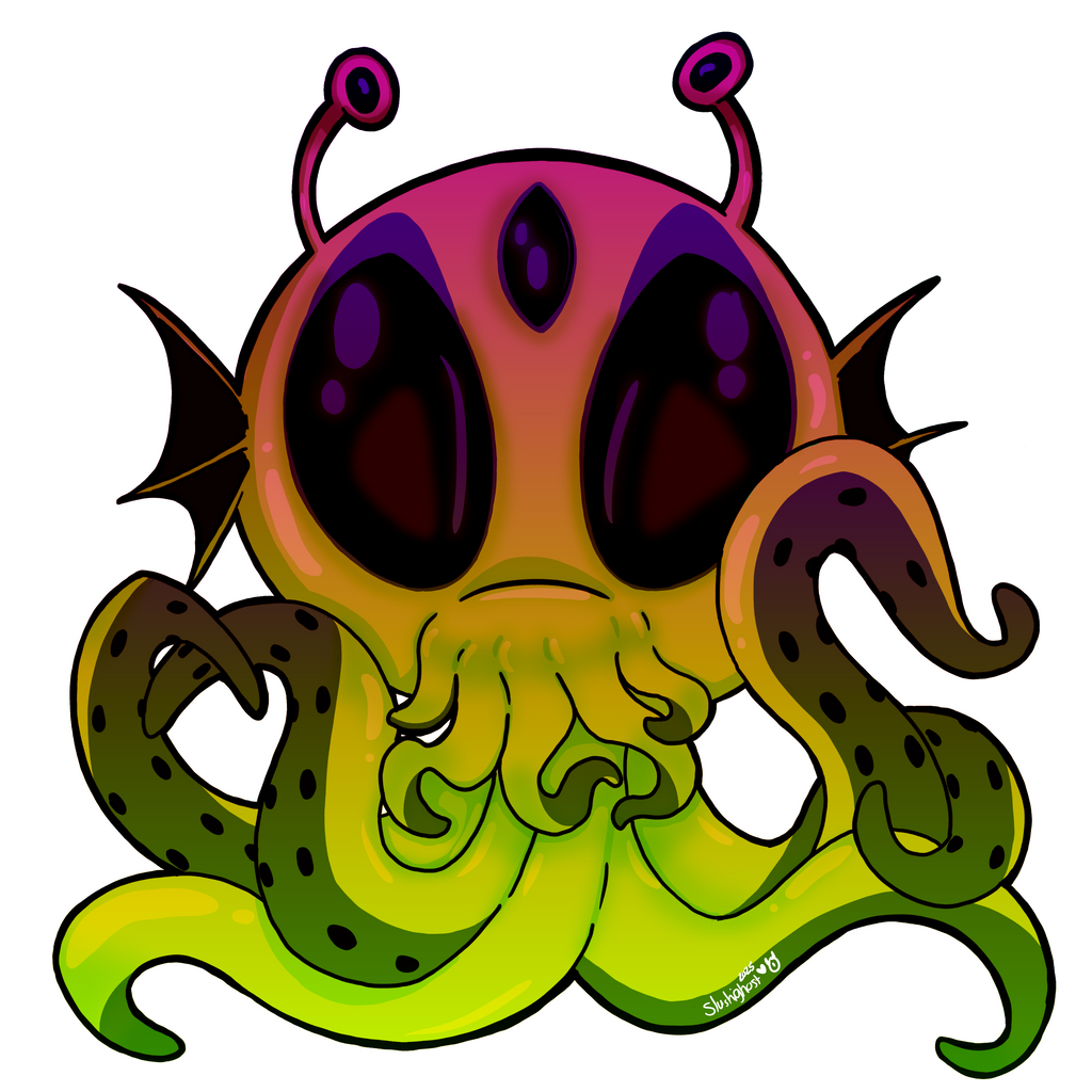 Alien Sticker