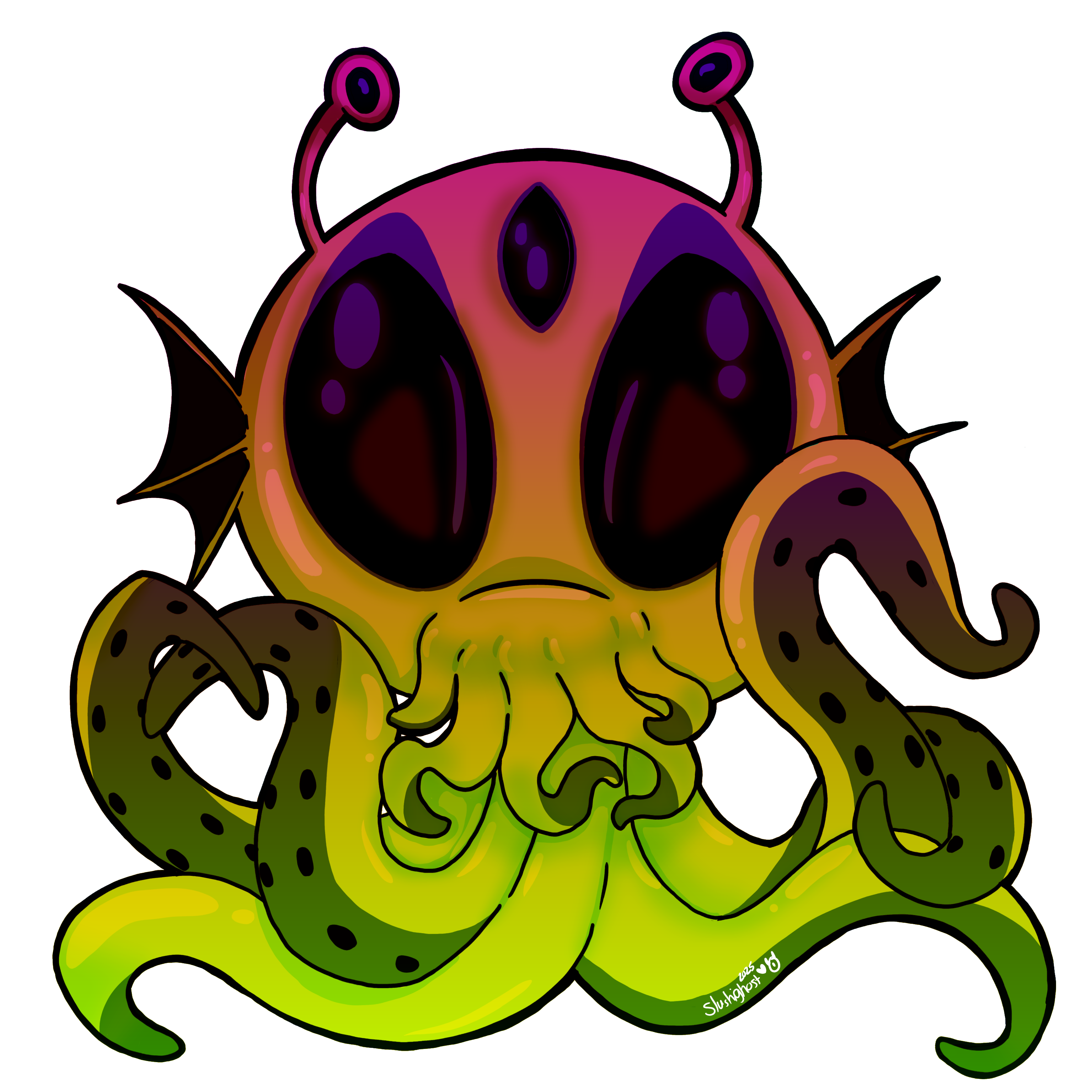 Alien Sticker