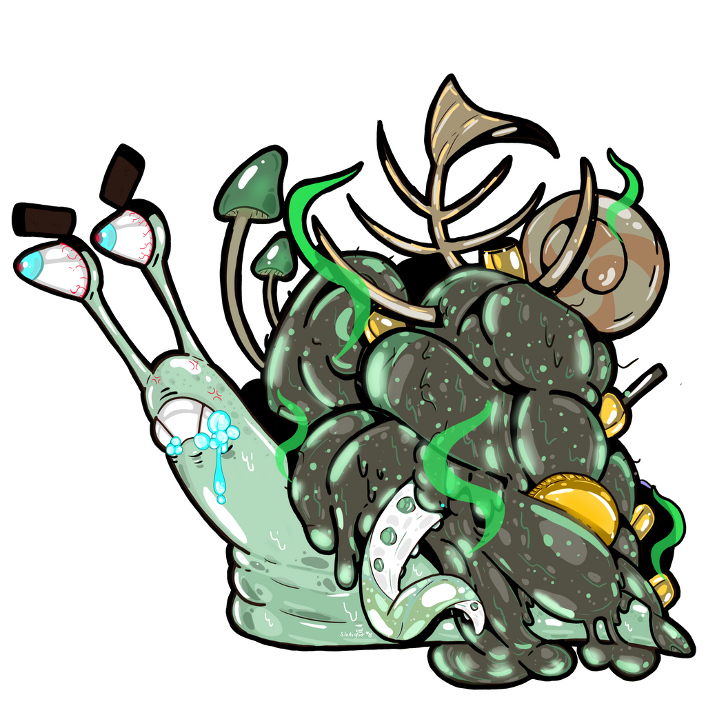 Polluted Snail Tshirt