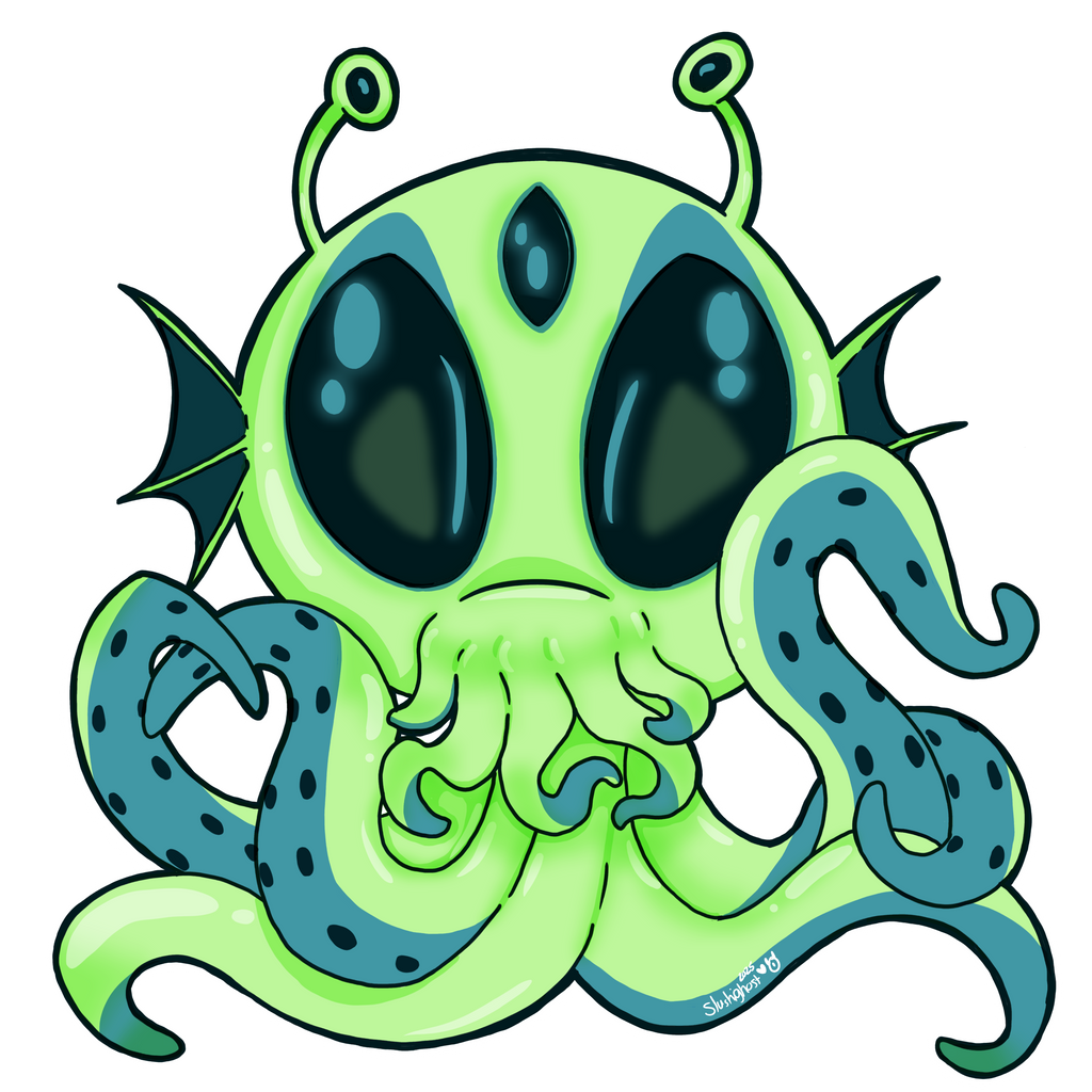 Alien Sticker