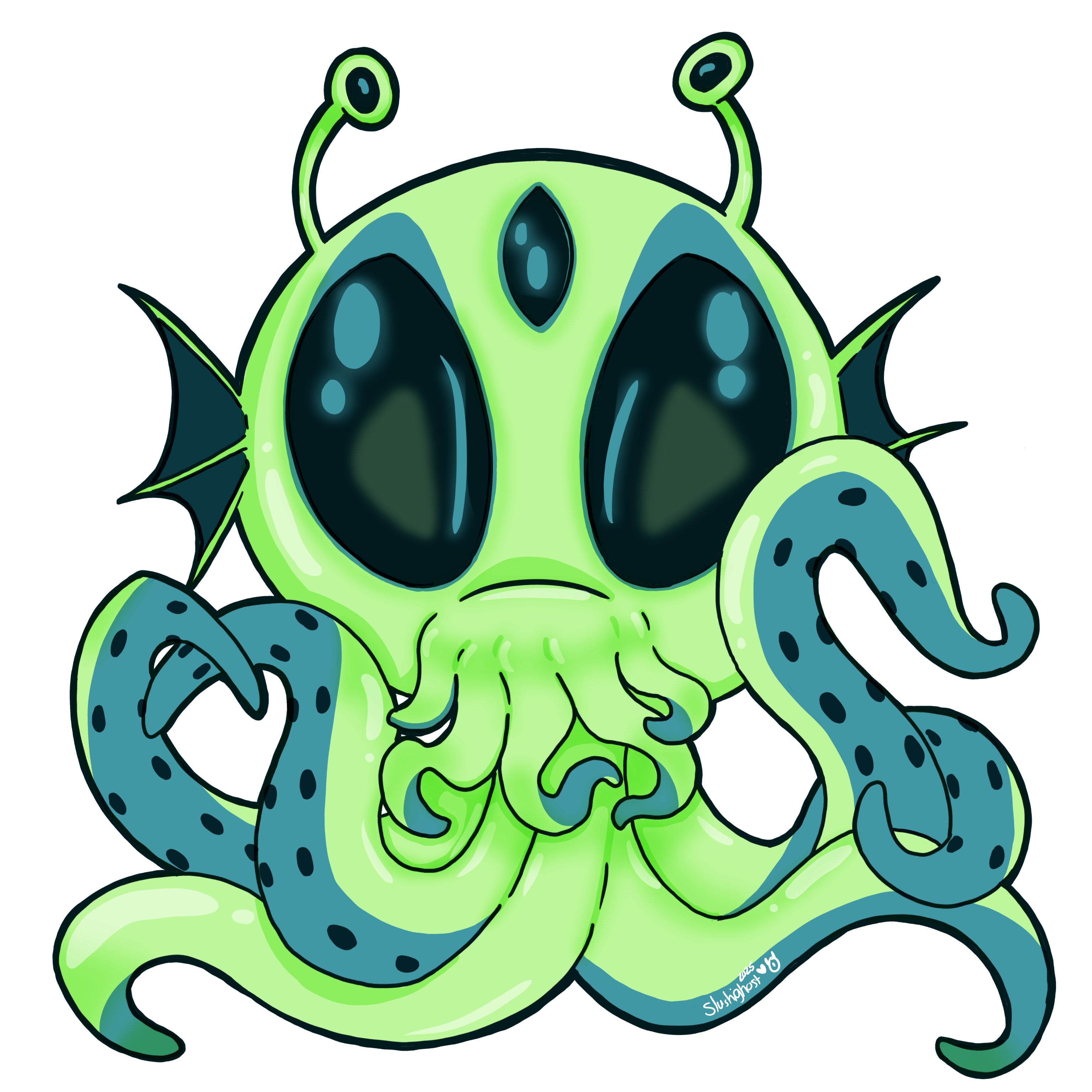 Alien Sticker