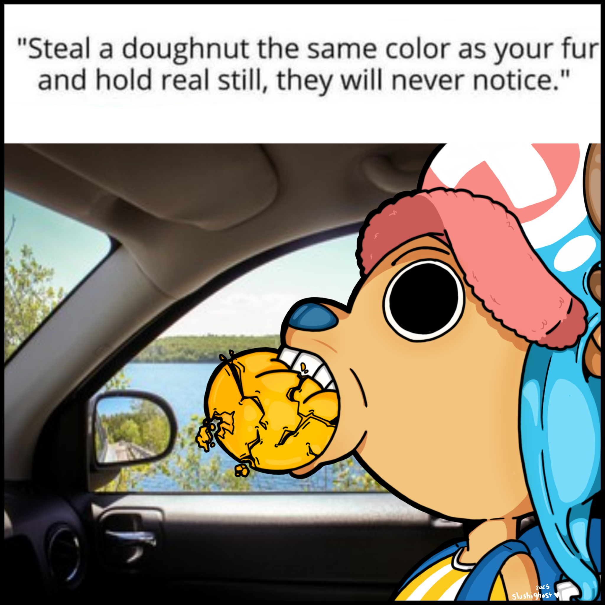 Chomper meme T-shirt