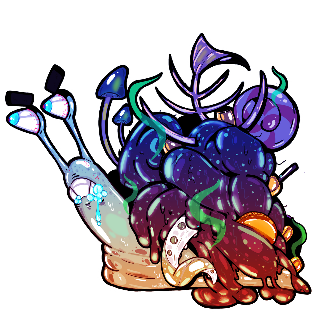 Polluted Snail Tshirt