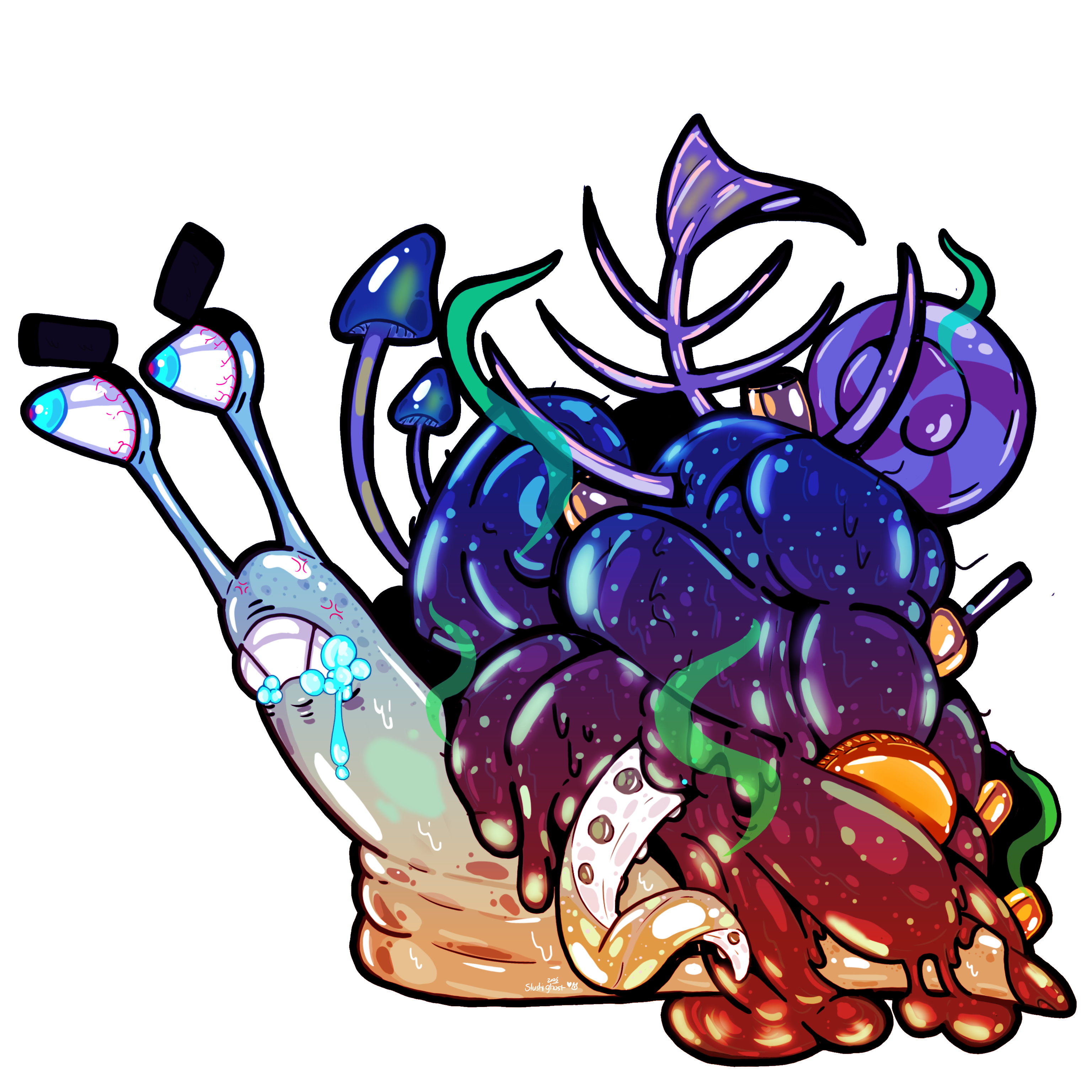 Polluted Snail Tshirt