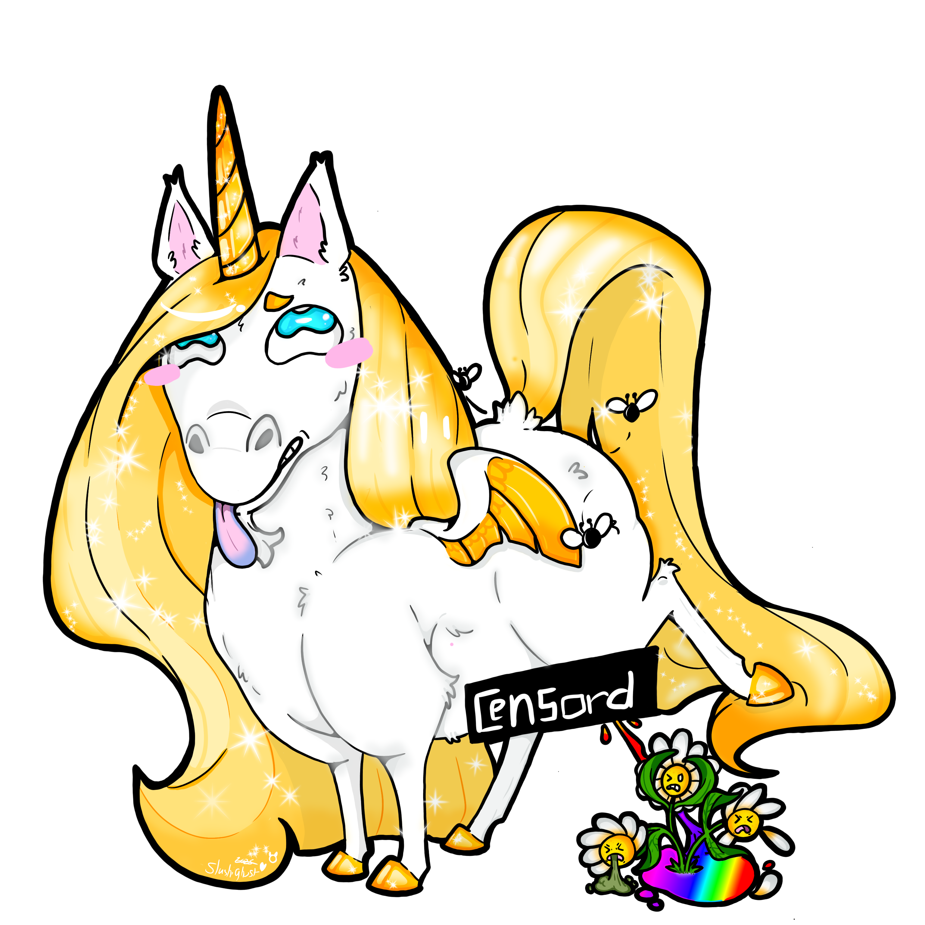 Taste the rainbow Sticker