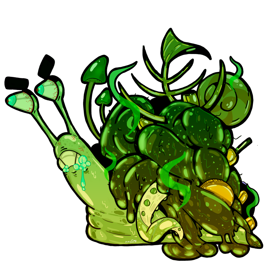 Polluted Snail Tshirt