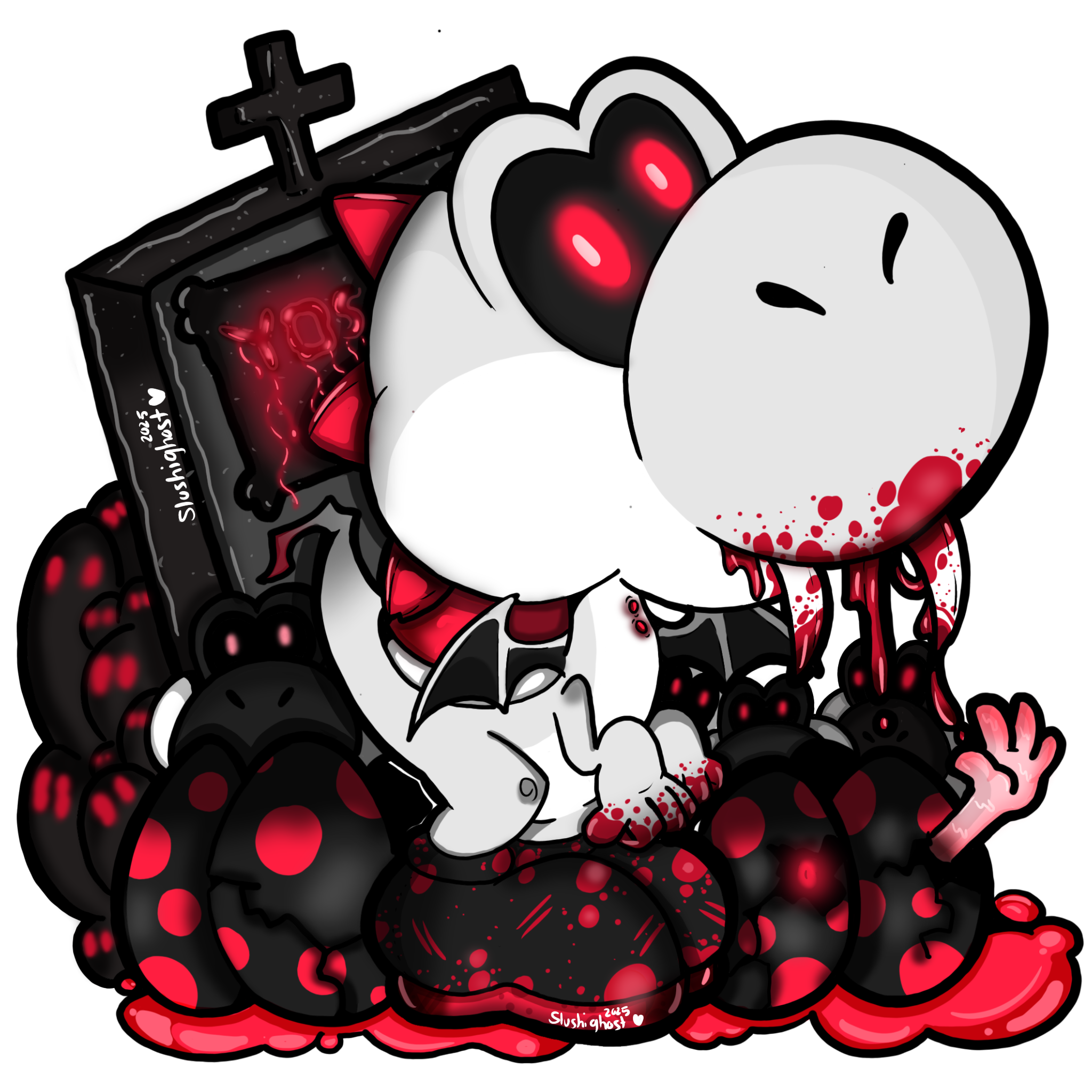 Yoshi vampire T shirt